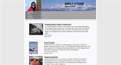 Desktop Screenshot of emilystone.net